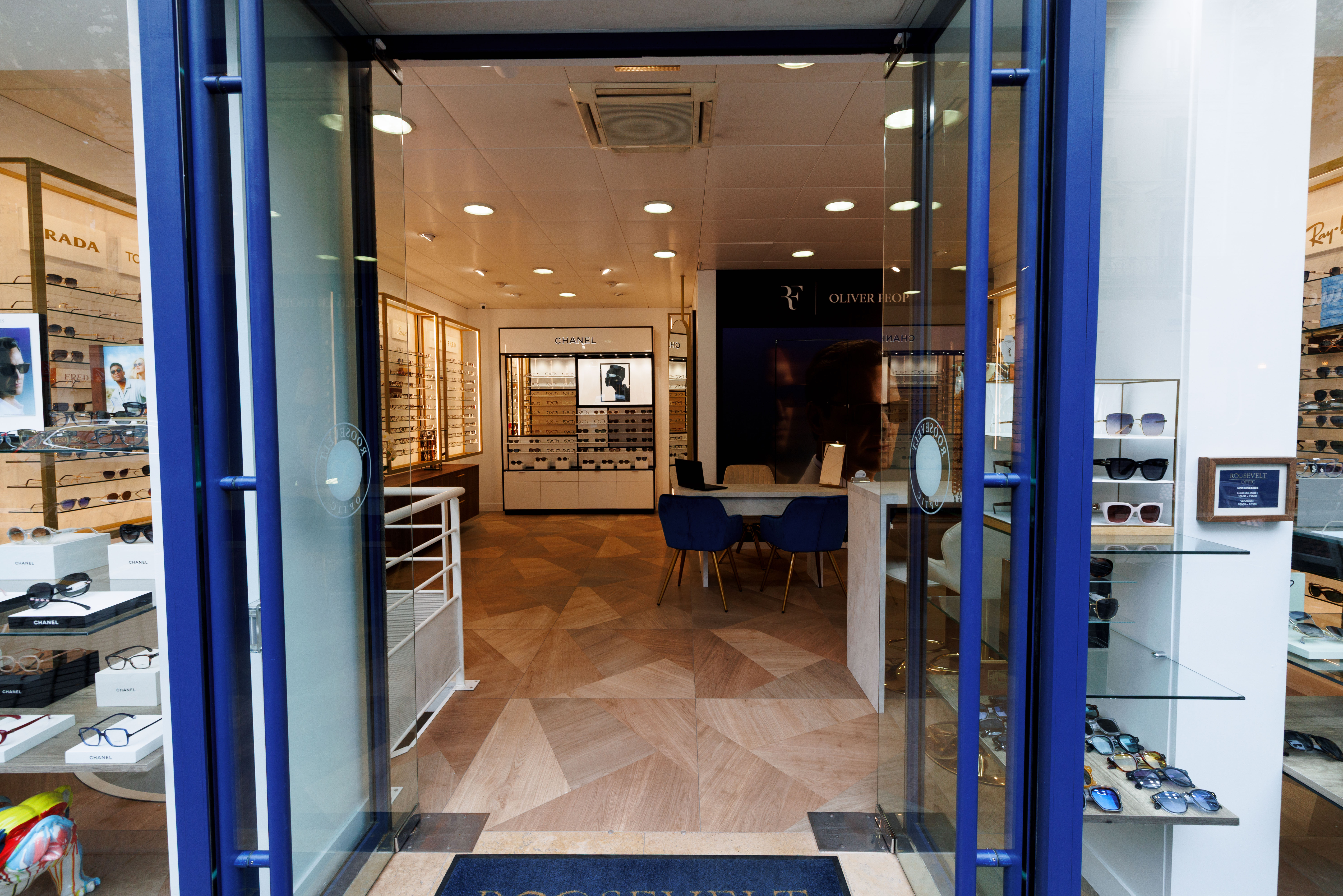 Shooting magasin opticien